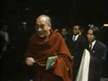 Dalai Lama leaves